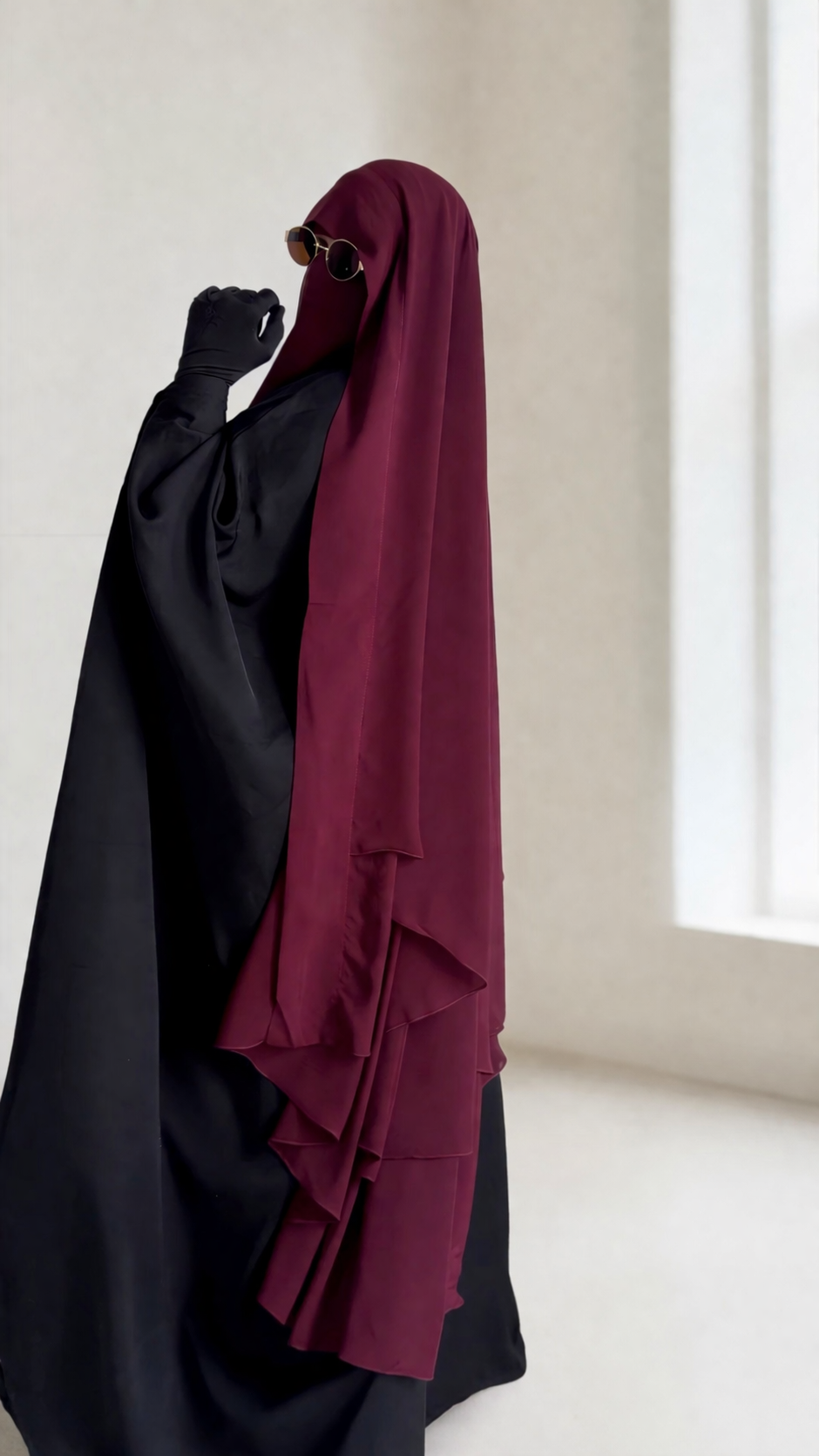 SET NIQAB + CAPE 2 VOILES
Haya