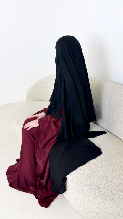 Khimar Sakina - Tissus Kupro