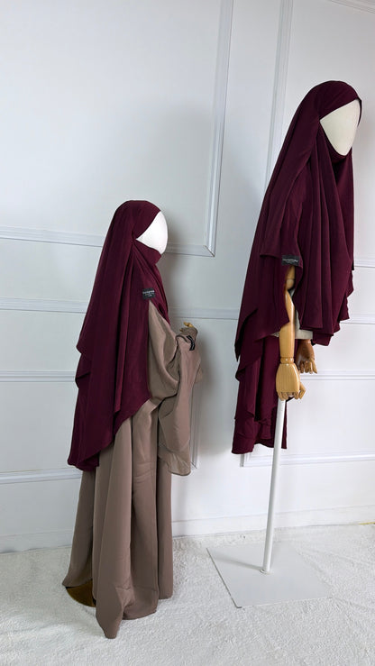 Khimar Sakina - Tissus Kupro