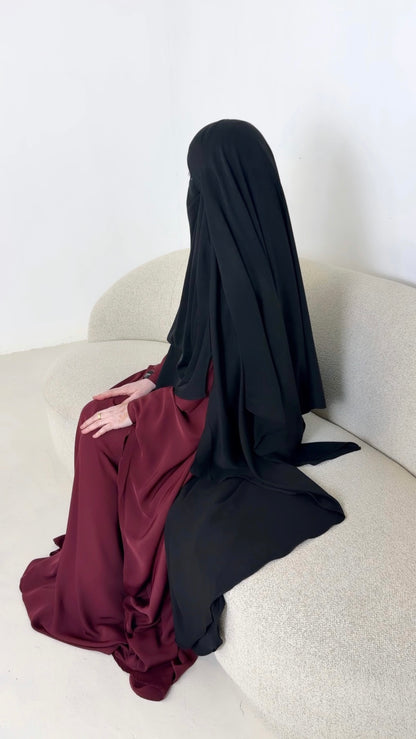 Khimar Sakina - Tissus Kupro