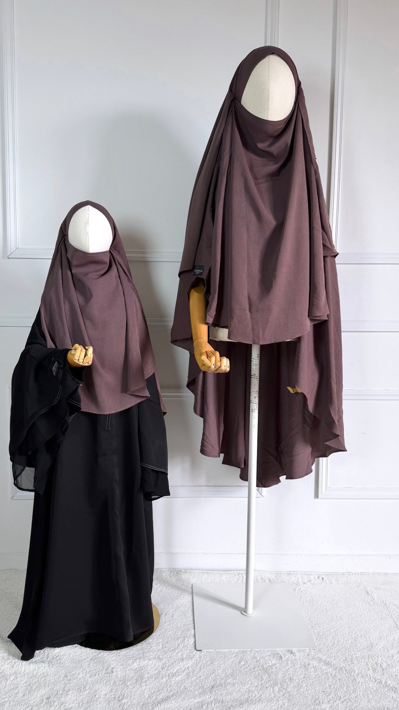 Khimar Sakina enfant ( tissus kupro)