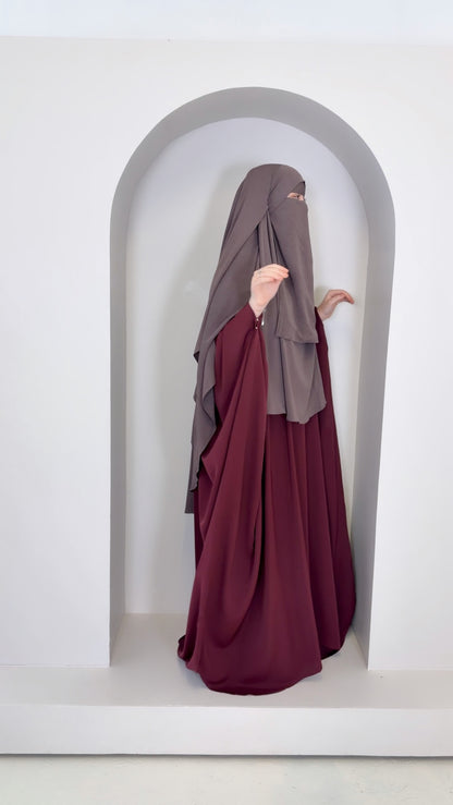 Khimar Sakina - Tissus Kupro