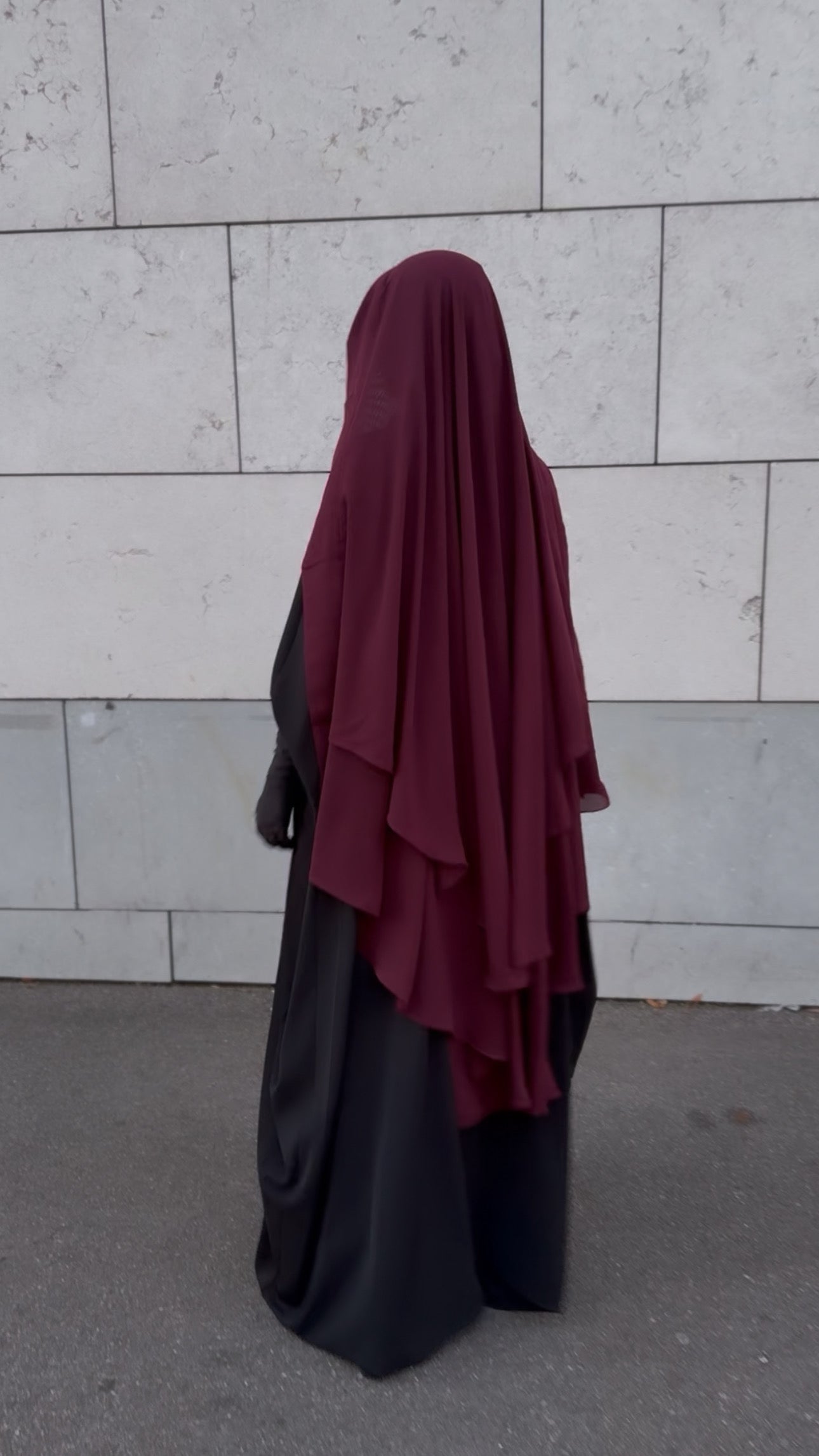 SET NIQAB + CAPE 2 VOILES
 Haya