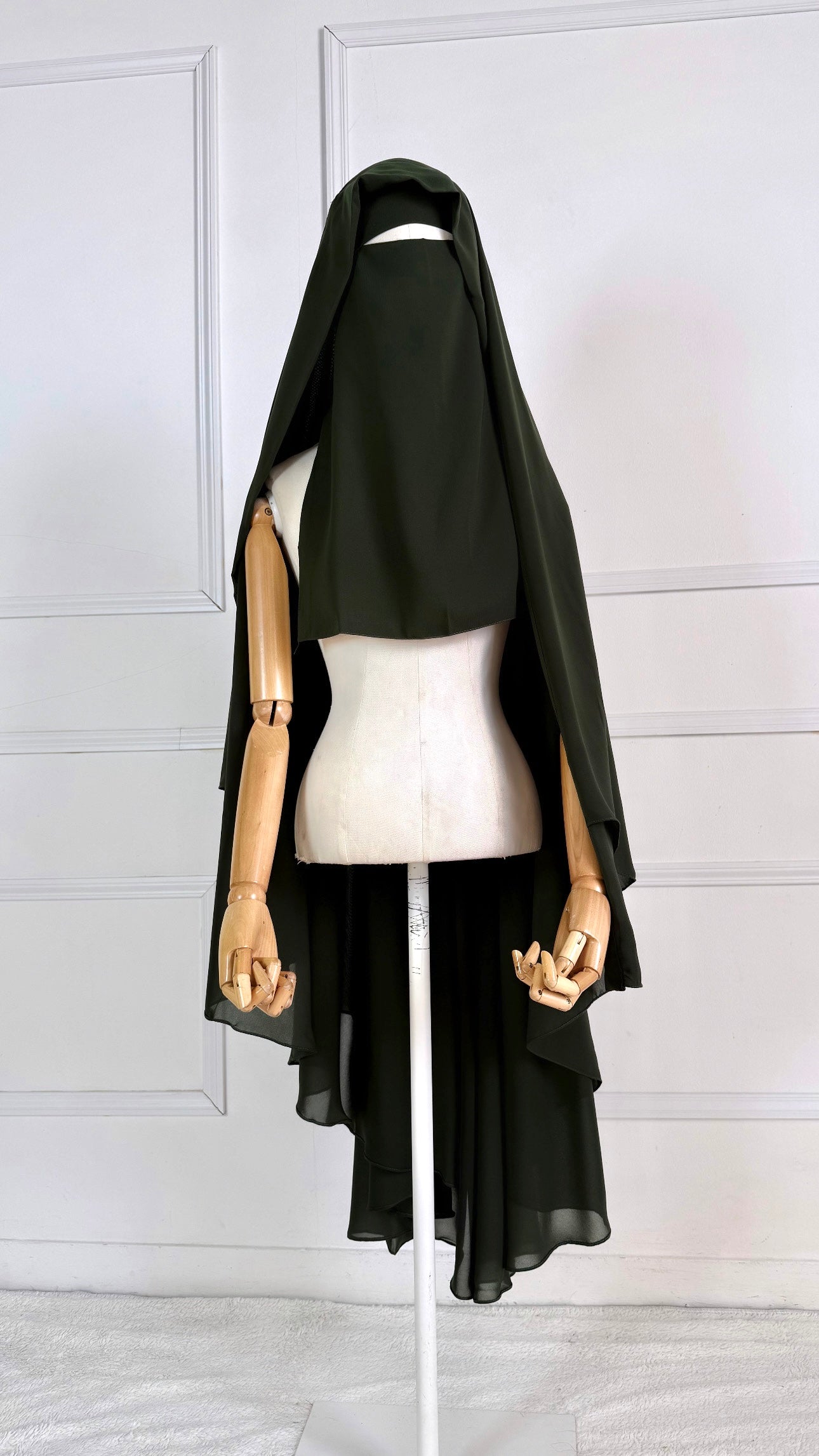 SET NIQAB + CAPE 2 VOILES
 Haya