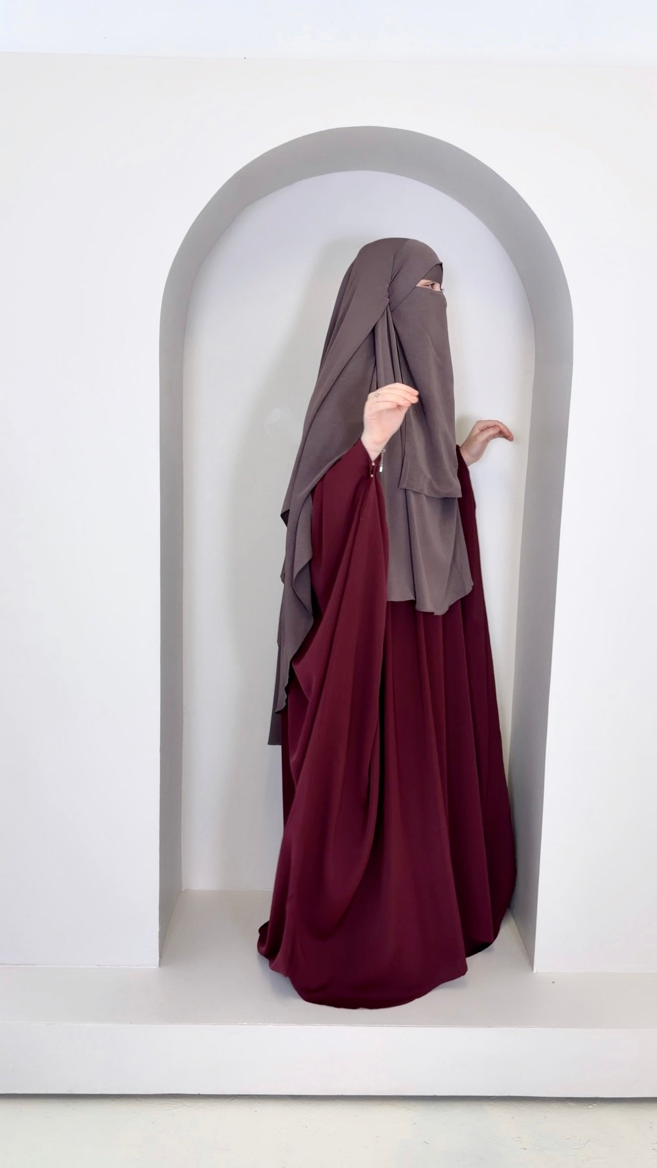Khimar Sakina - Tissus Kupro