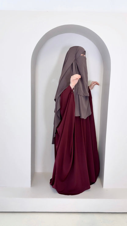 Khimar Sakina - Tissus Kupro