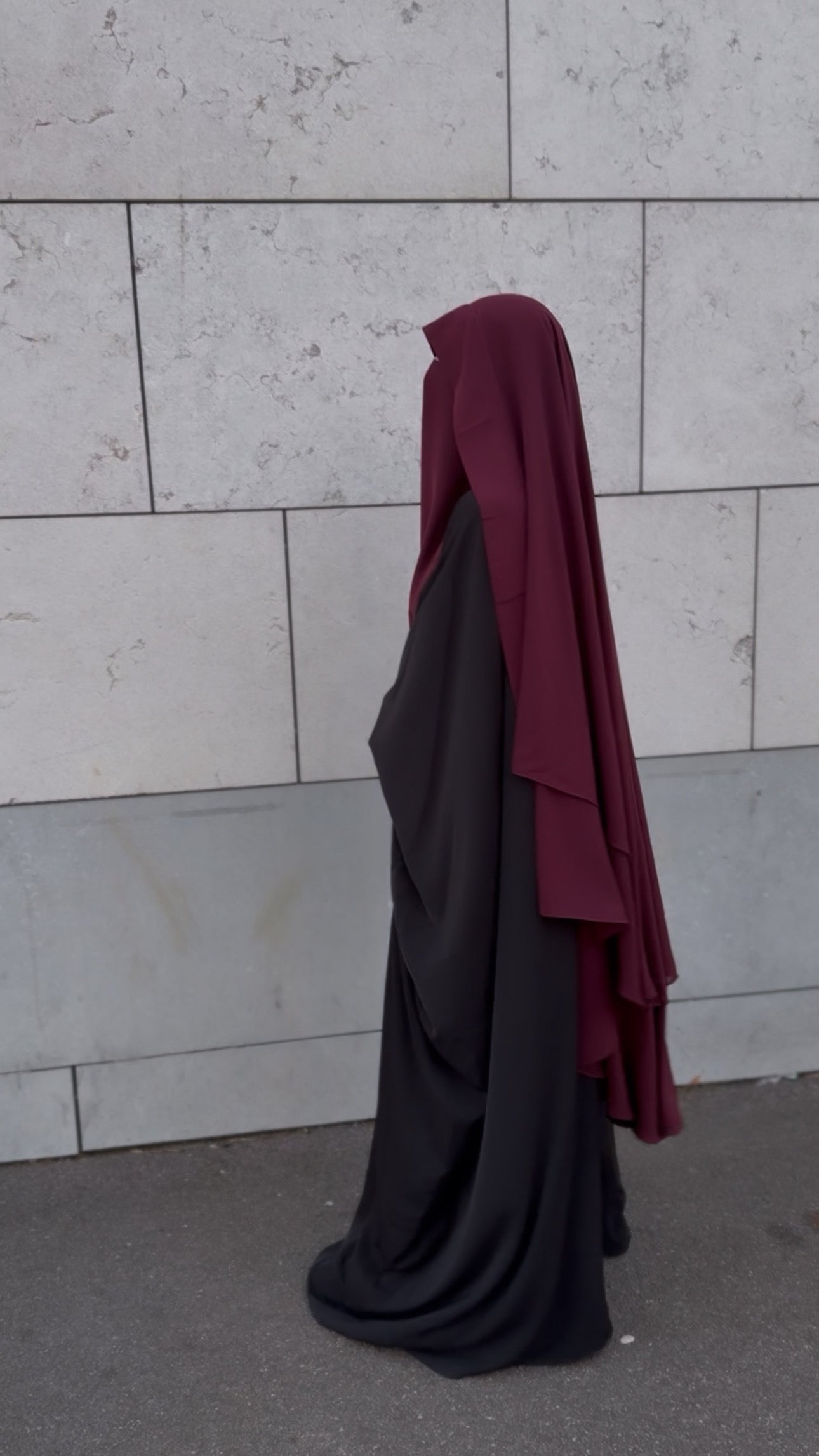 SET NIQAB + CAPE 2 VOILES
 Haya