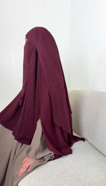 Khimar Sakina - Tissus Kupro