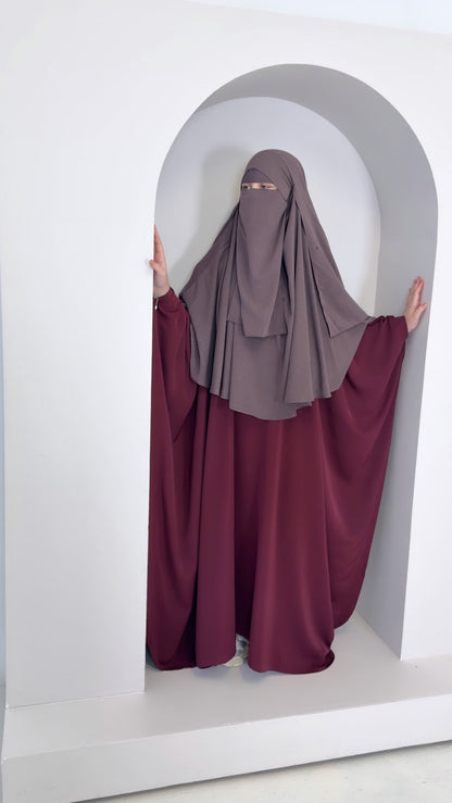 Khimar Sakina - Tissus Kupro