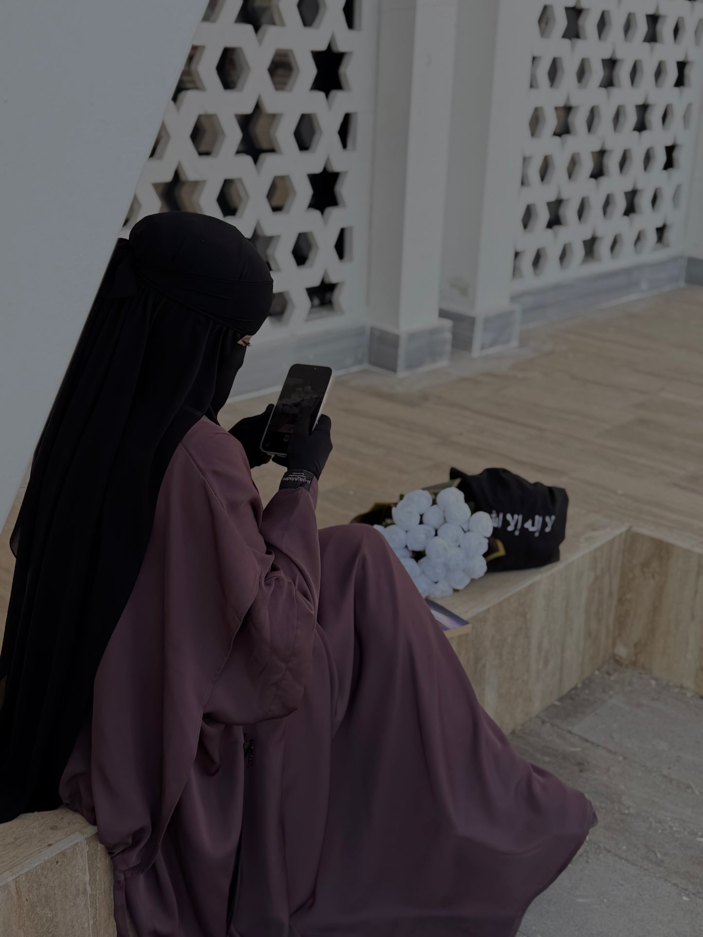 Zalina tunic abaya