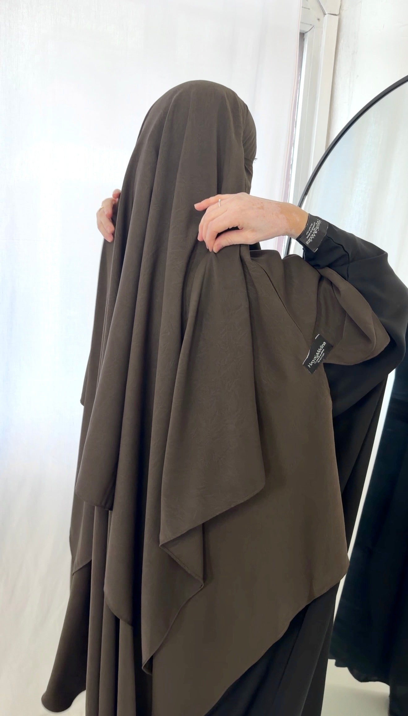 Khimar Sakina - Tissus Kupro