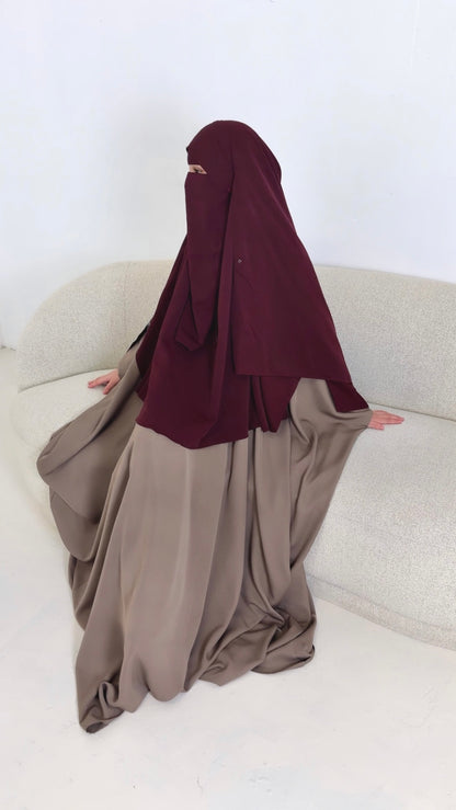 Khimar Sakina - Tissus Kupro