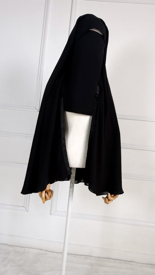 Niqab casquette clips Niya