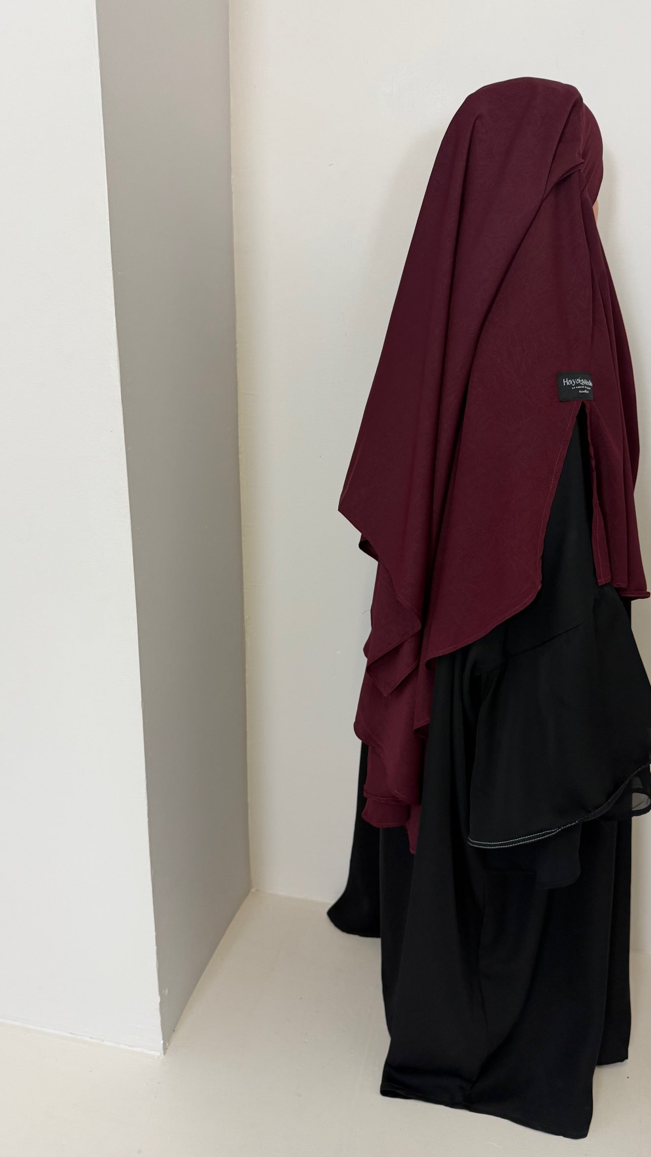 Khimar Sakina enfant ( tissus kupro)