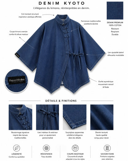 Veste denim Kyoto
