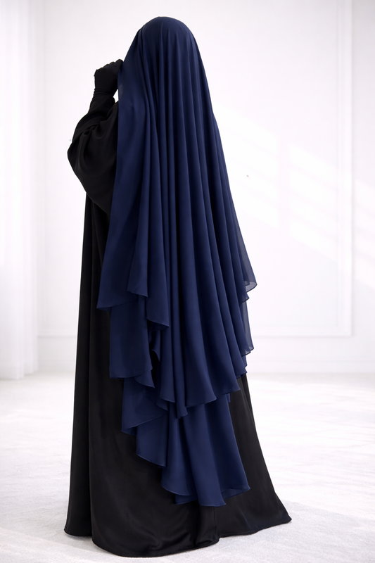 SET NIQAB + CAPE 2 VOILES
 Haya