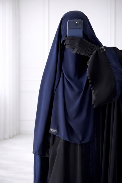 SET NIQAB + CAPE 2 VOILES
 Haya