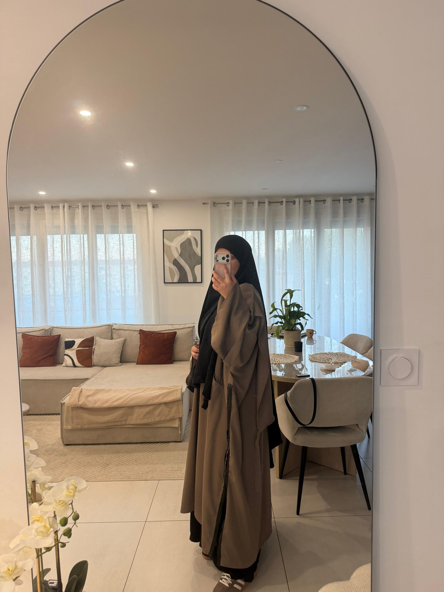 Zalina tunic abaya