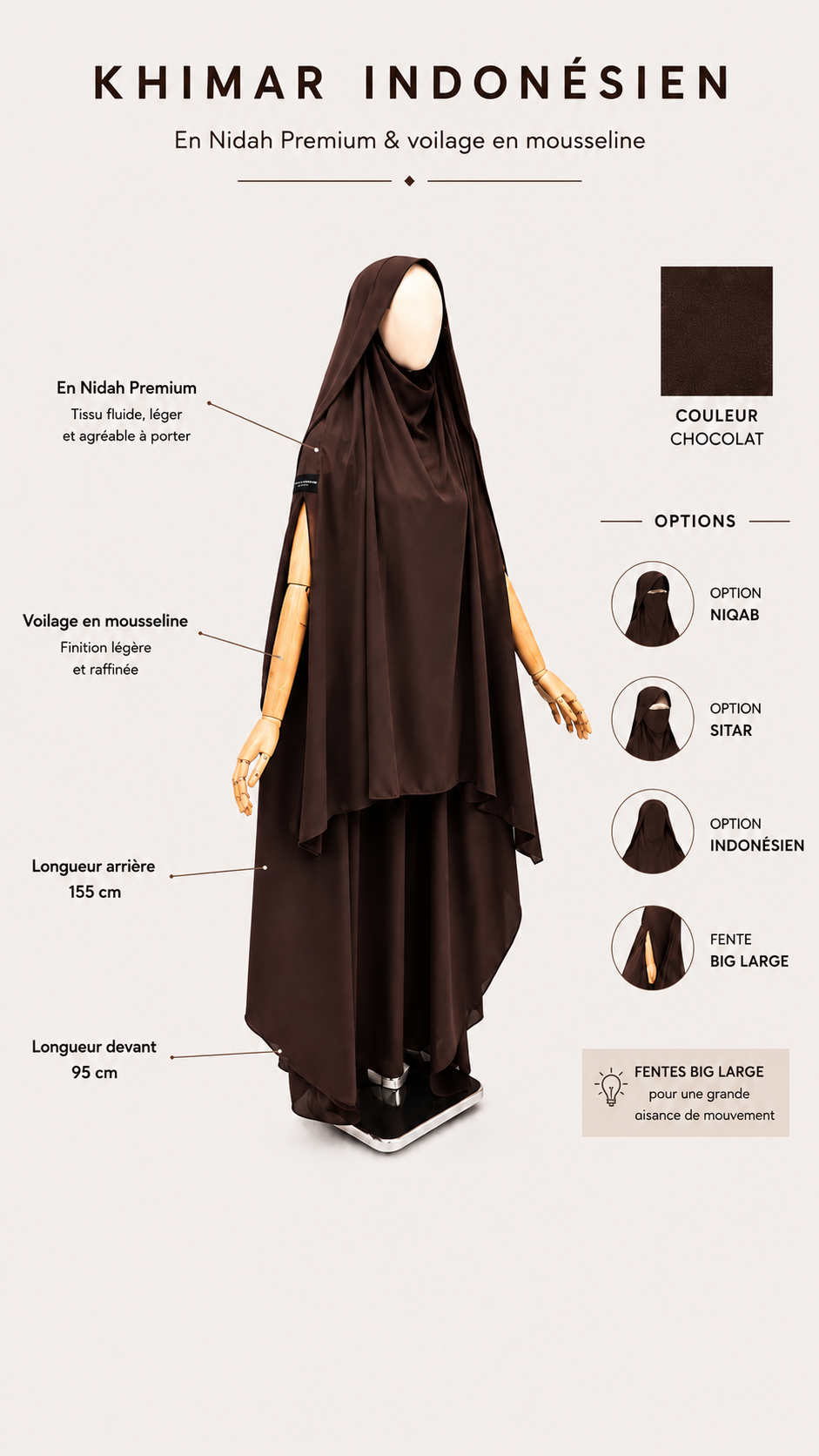 Khimar Indonésien