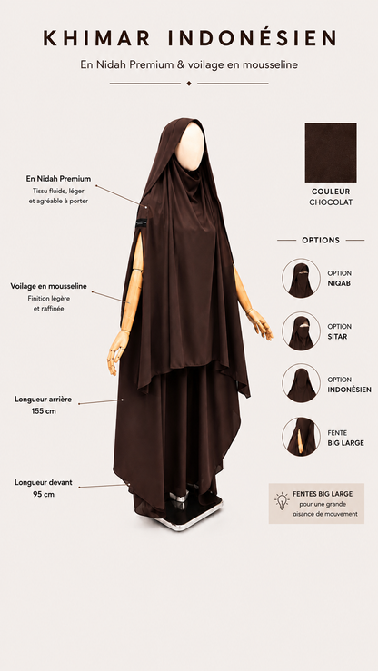 Khimar Indonésien