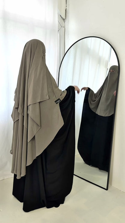 Khimar Sakina - Tissus Kupro