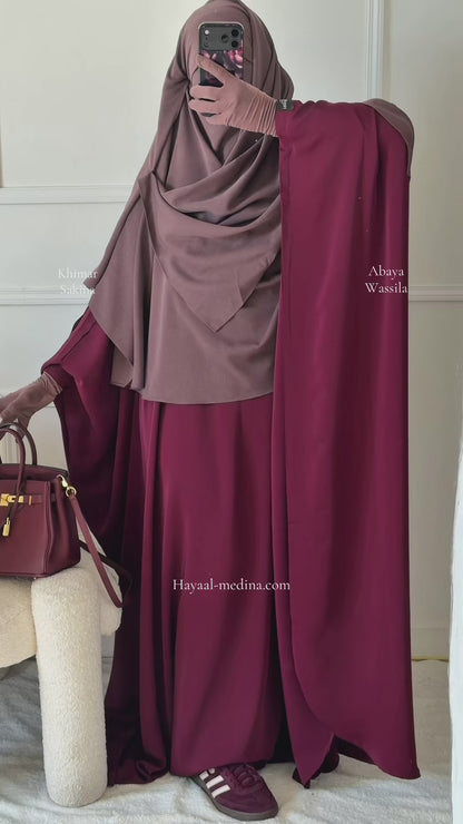 Abaya Wassila Abaya Saoudienne – Nidah Coréen